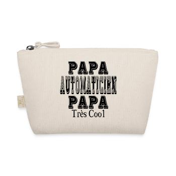 Papa Automaticien Papa Très Cool - Trousse biologique - nature - Devant