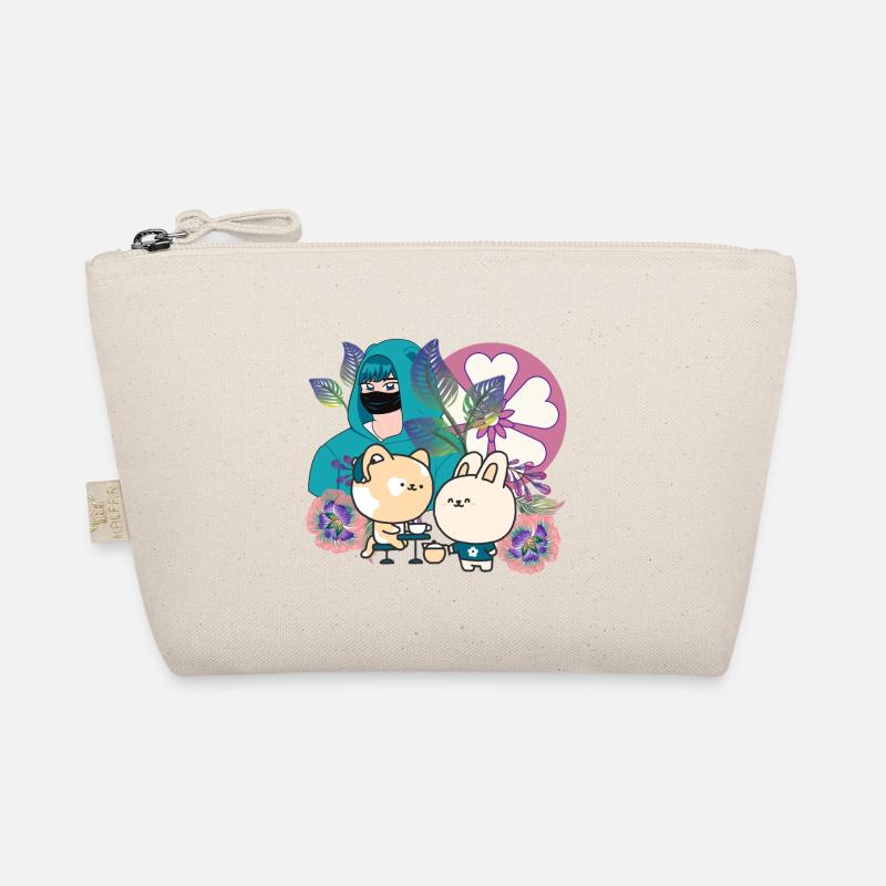 Groupe d’anime dans Mask with Cochlear Implant Art Trousse biologique