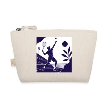 TENNIS WORLD - bg tennis AI Generated - Organic Pouch - nature - Front