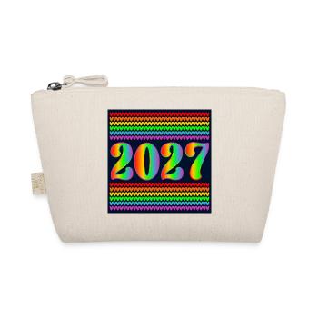 Rainbow Year 2027 - Organic Pouch - nature - Front