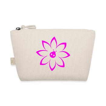 Blume - Bio-Täschchen - Natur - Vorne