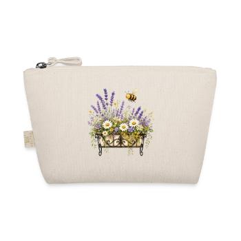 Bee-friendly flower box - Organic Pouch - nature - Front