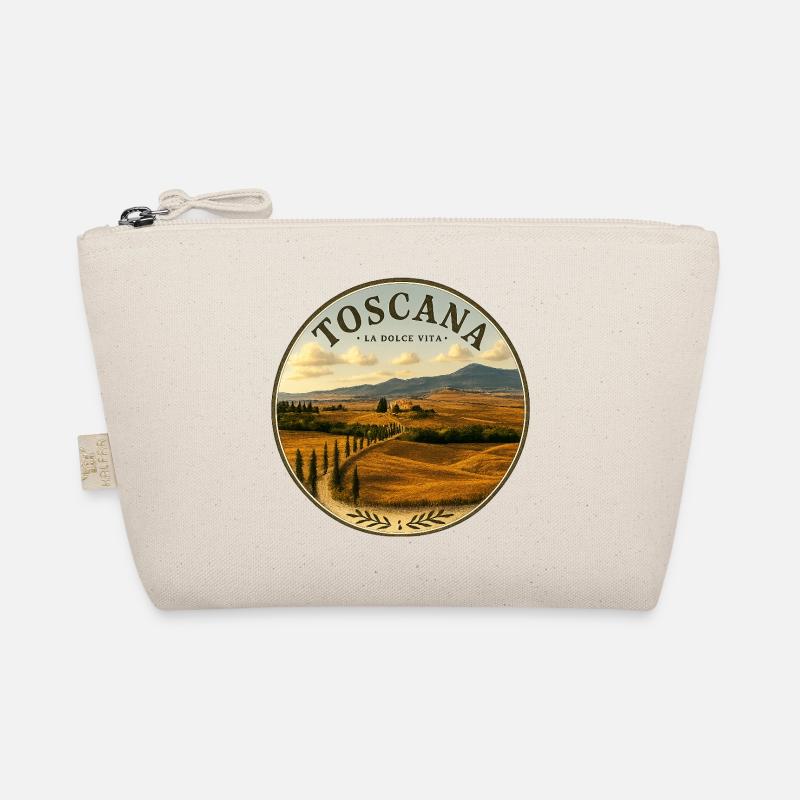 Toscana Vibes - Bio-Täschchen - Natur