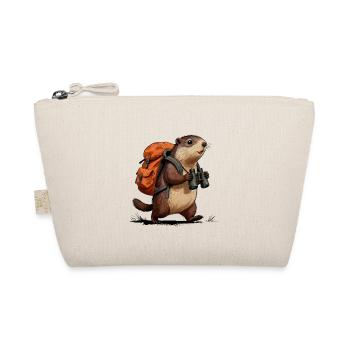 Exploring marmot otter hiking - Organic Pouch - nature - Front