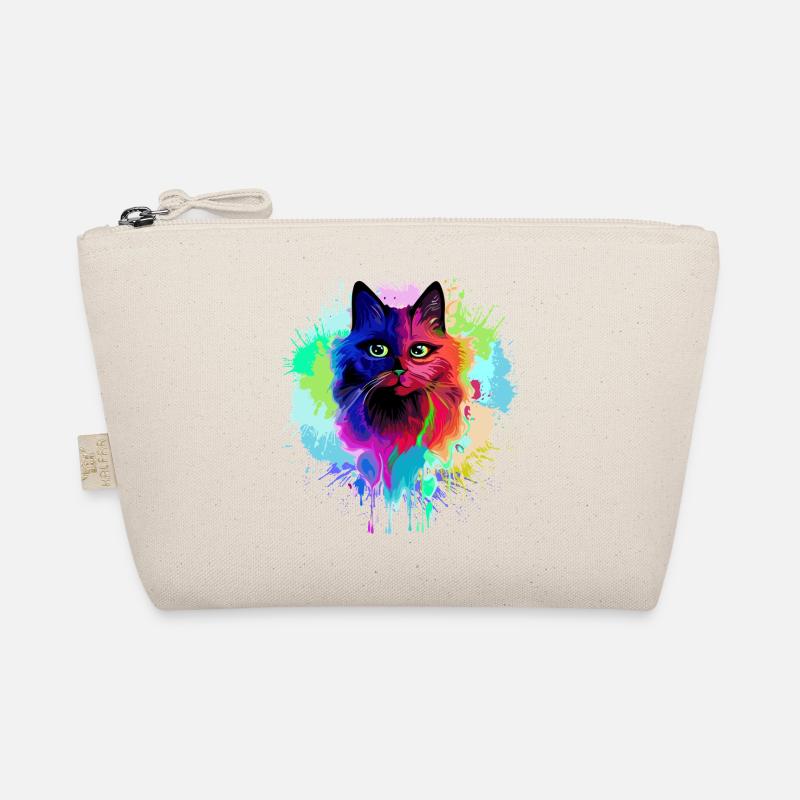 Éclaboussures psychédéliques psychédéliques de chat Trousse biologique
