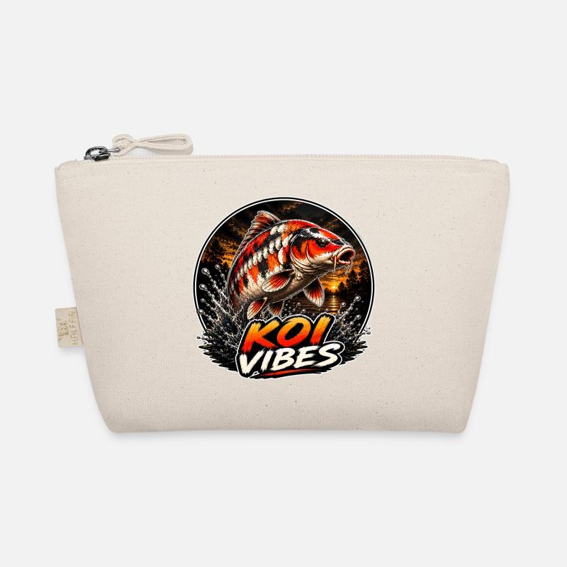 Koi Vibes Sunset Carp Design Bio-Täschchen