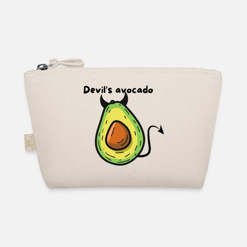 Avocado Demon Pop Cartoon Organic Pouch