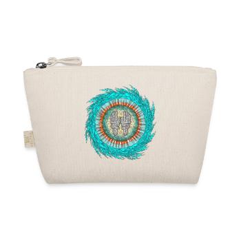 Tiefenzyklus Mandala-Spirale yoga - Bio-Täschchen - Natur - Vorne