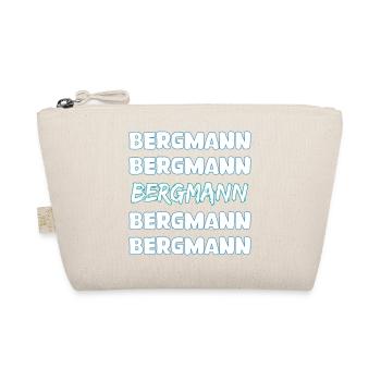 Geschenk für Bergmann - Bio-Täschchen - Natur - Vorne