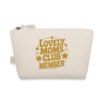 Lovely Moms Club Member - Bio-Täschchen - Natur - Vorne