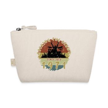 55th Birthday Rocking the crowd DRM 07/1971 - Organic Pouch - nature - Front