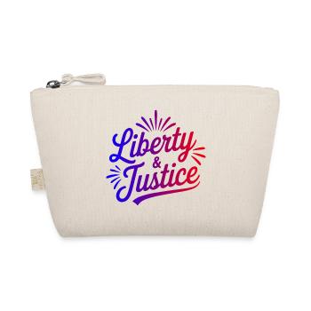 Liberté & Justice Imprimé - Trousse biologique - nature - Devant