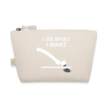 Je fais ce que je veux, slogan minimaliste - Trousse biologique - nature - Devant