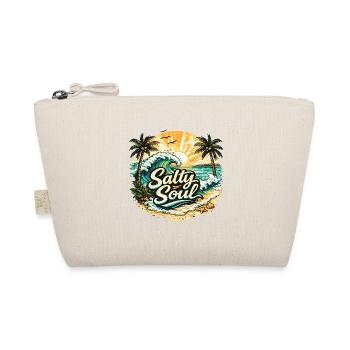 Salty Soul Beach Shirt - Organic Pouch - nature - Front