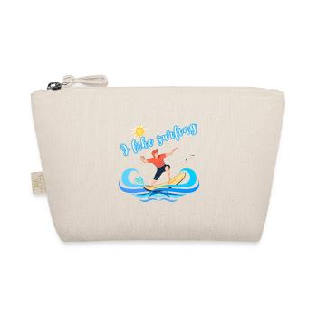 J’aime le surf – Design de plage d’été - Trousse biologique - nature - Devant