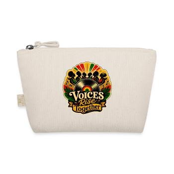 Voices Rise Together vinyl reggae rebel music - Organic Pouch - nature - Front