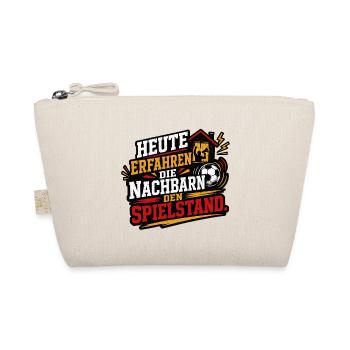 Heute erfahren die Nachbarn den Spielstand - Bio-Täschchen - Natur - Vorne