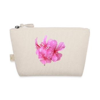 Vibrant_Pink_Geranium_Flowers - Organic Pouch - nature - Front