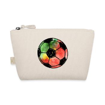 Football Portugal design pour les supporters - vert rouge - Trousse biologique - nature - Devant