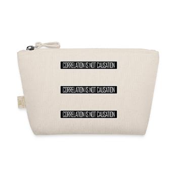 Correlation Is Not Causation Nerd Science - Organic Pouch - nature - Front