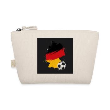 Germany Retro Country Map Vintage Design - Organic Pouch - nature - Front