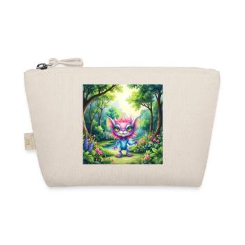Luminous creature of the forest - Organic Pouch - nature - Front