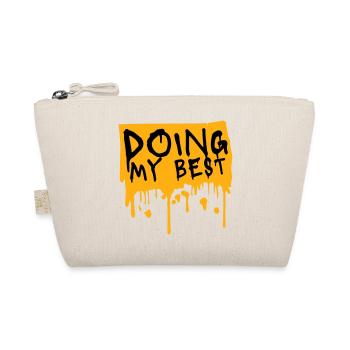 Je fais mon meilleur dicton motivant honnête et drôle - Trousse biologique - nature - Devant
