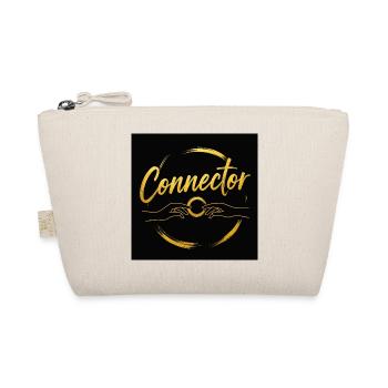 Golden Connector-Hände - Bio-Täschchen - Natur - Vorne