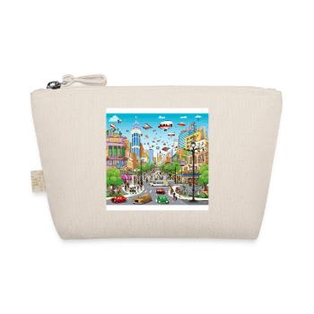 Colourful city of the future - Organic Pouch - nature - Front