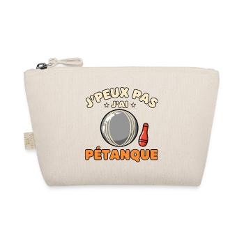 J'peux pas j'ai pétanque - Trousse biologique - nature - Devant