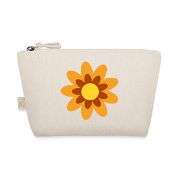 Hippie du cadeau fleur de fleurs des années 70 - Trousse biologique - nature - Devant