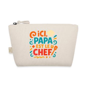 Papa est le chef – design cuisine - Trousse biologique - nature - Devant