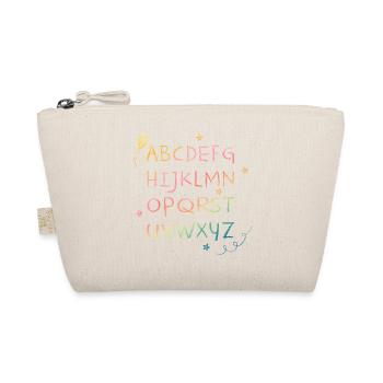 Alphabet craie arc-en-ciel avec astérisques - Trousse biologique - nature - Devant