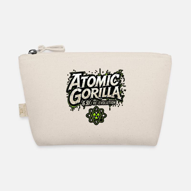 Atomare Gorilla-Reevolution - Bio-Täschchen - Natur