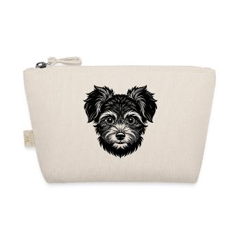 Cute Yorkiepoo - Organic Pouch - nature - Front
