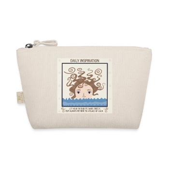 Sea of Tranquility and Thoughts - Organic Pouch - nature - Front