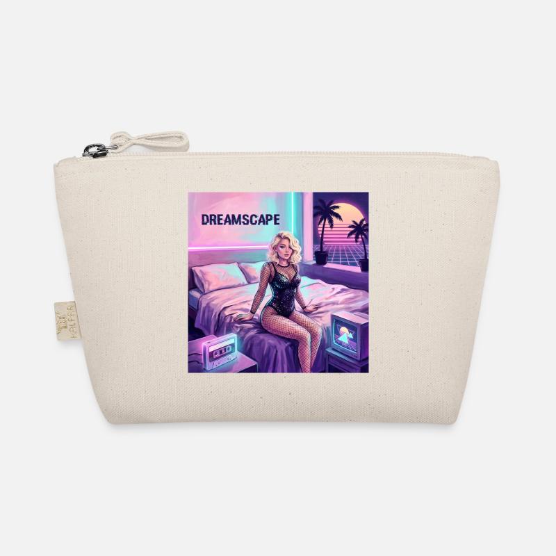 Traumlandschaft Neon-Diva Bio-Täschchen