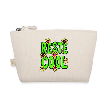 Tshirt Reste Cool Rétro 90s Marguerite - Trousse biologique - nature - Devant