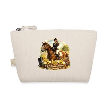 Maman Cavalier Équine et Fleurs - Trousse biologique - nature - Devant