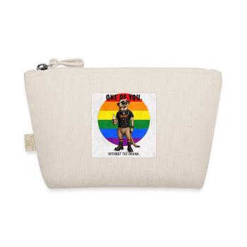 Drôle de design de suricate de la fierté gay - Trousse biologique - nature - Devant
