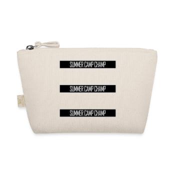 Summer Camp Champ Fun Kids Outdoor Adventure - Organic Pouch - nature - Front