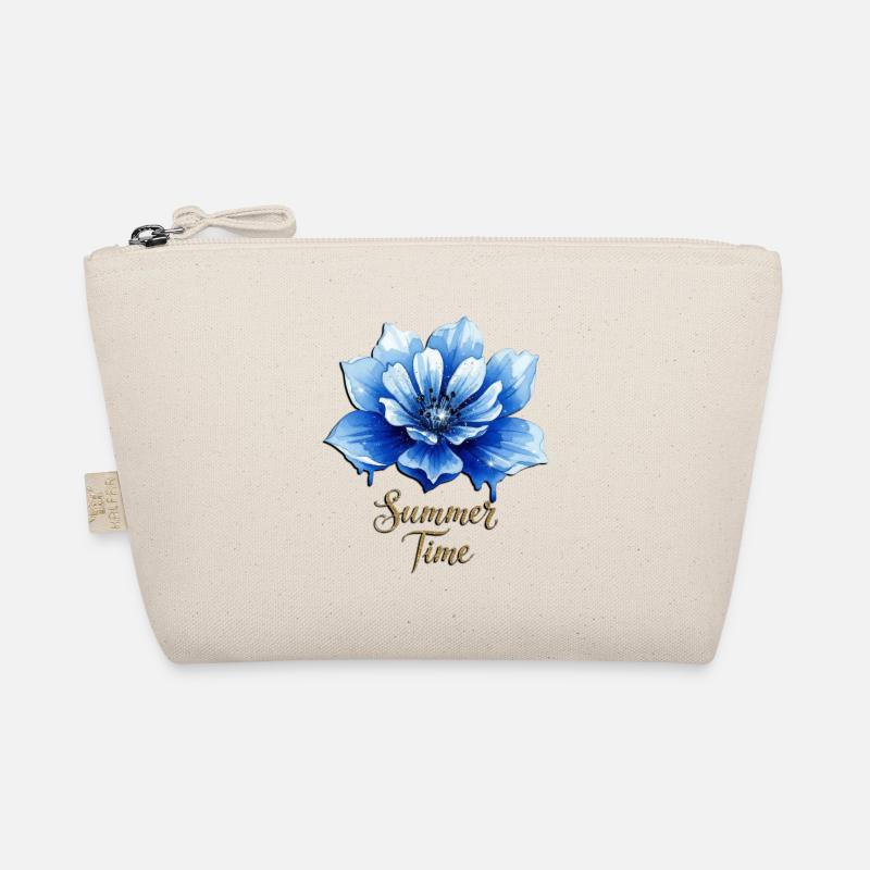 Blue Blossom – Sommerzeit Bio-Täschchen