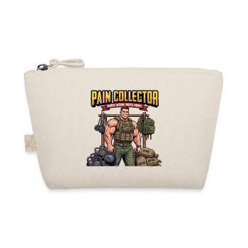 Pain Collector Krafttraining-Motivator - Bio-Täschchen - Natur - Vorne