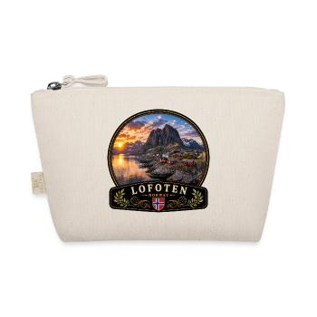 Lofoten Norway Reine Rorbu Port City Fjord - Organic Pouch - nature - Front