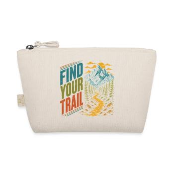 Mountains - Find Your Trail - Organic Pouch - nature - Front