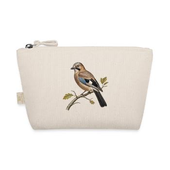Geai des Chênes Vintage, Illustration Ornithologie - Trousse biologique - nature - Devant