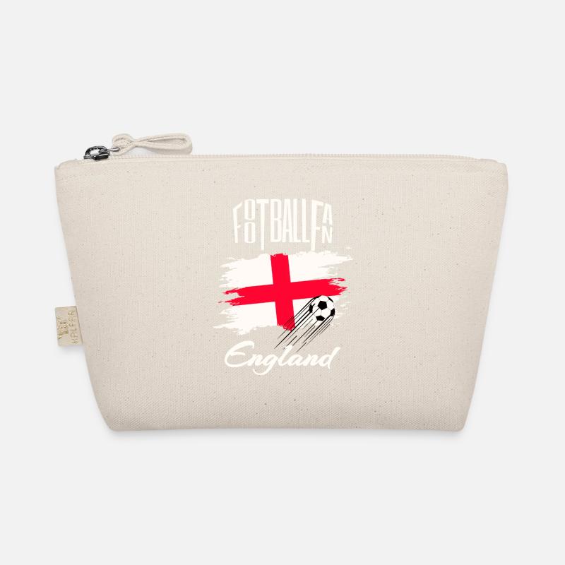 Fussball Fan England Bio-Täschchen