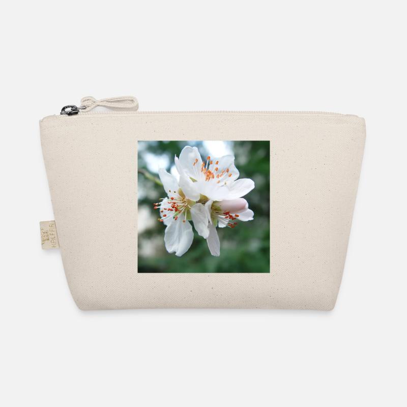 Mandelblüte Frühlingslook 02 - Bio-Täschchen - Natur
