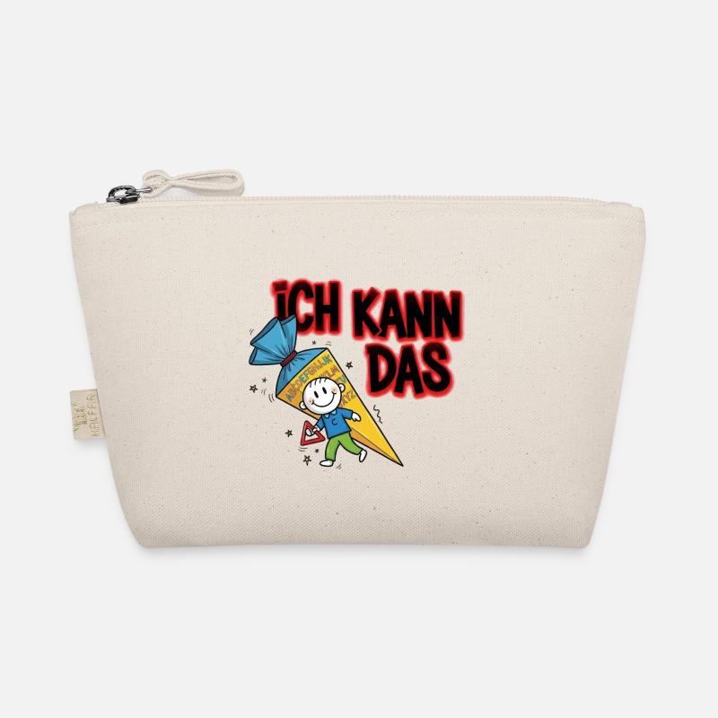 Ich Kann Das Schulhelden - Bio-Täschchen - Natur