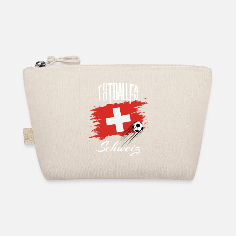 Fussball Fan Schweiz Bio-Täschchen